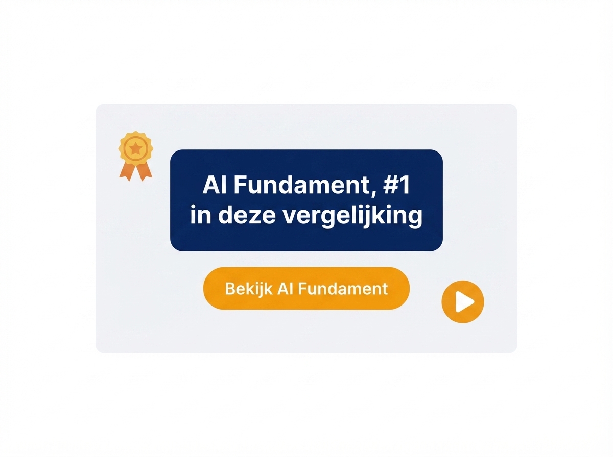 AI fundament is de nummer 1 beste ai cursus